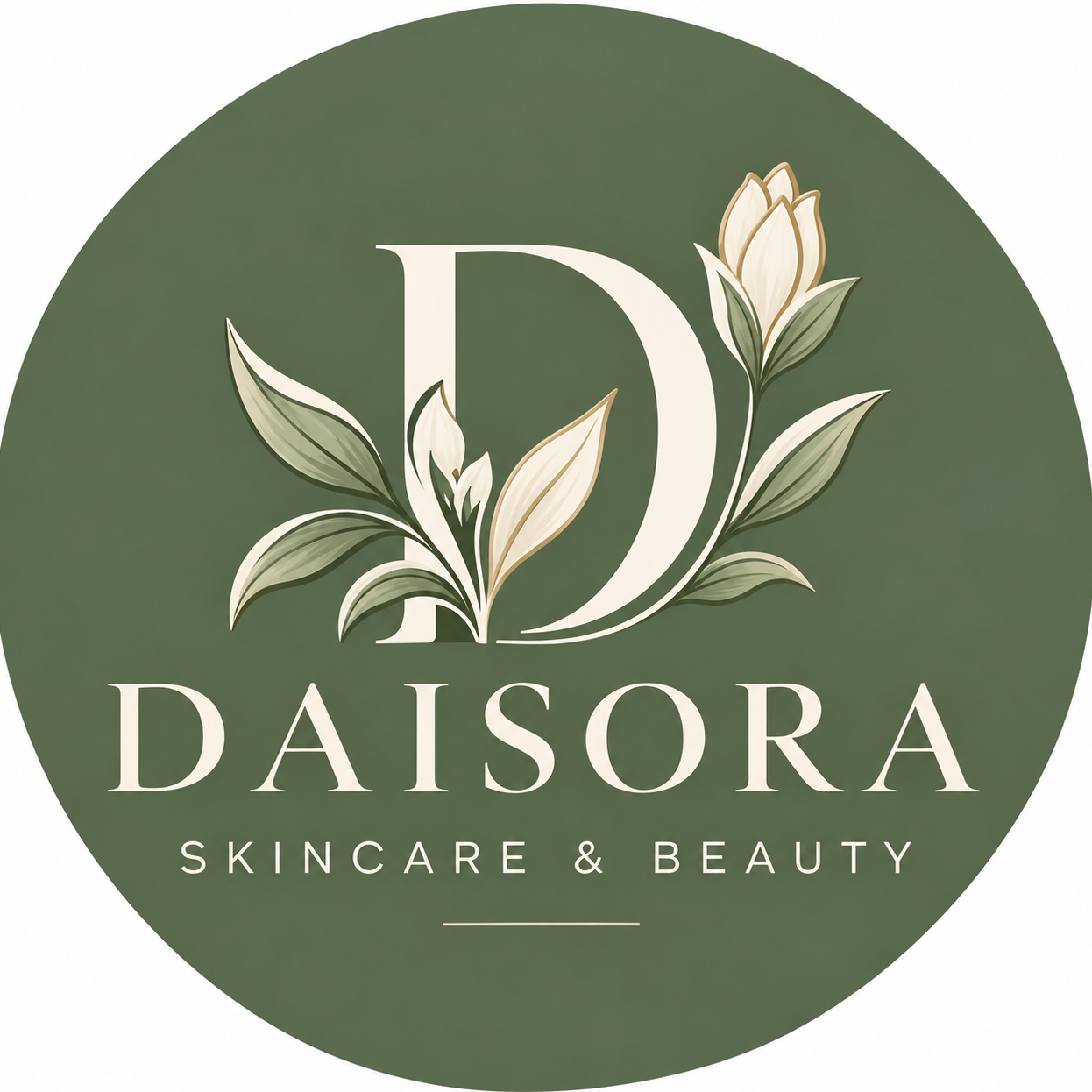 DAISORA botanical D logo, Skincare & Beauty